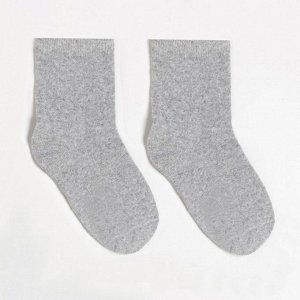 Носки детские Junior, цвет серый, размер 16