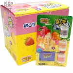 Конфета Взрывашка Guocjuantiaotiaoban Fruit Candy - Жевательная Лента с витамином С и Фруктовым миксом