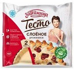 Тесто слоеное Дрожжевое пласт ТМ Затейница 400 г