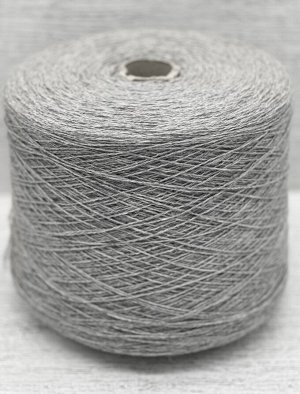 Пряжа для вязания 100 гр., 100% кашемир 750м/100гр Серый меланж