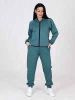 СК-2302 ЖЕНСКИЙ СПОРТИВНЫЙ КОСТЮМ (Бирюза)