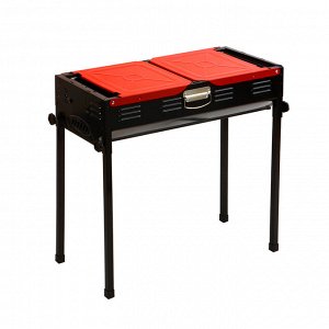 GRILLBOOM Мангал портативный, складной, 120х31х62см, рабочая поверхность 66х30см, железо