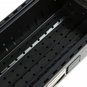 GRILLBOOM Мангал портативный, складной, 120х31х62см, рабочая поверхность 66х30см, железо