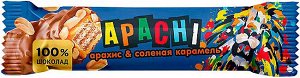 Батончик вафельный APACHI арахис и соленая карамель 40г /15