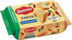 Вафли Яшкино 200г арахисовые