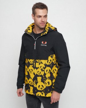 MTFORCE Куртка-анорак спортивная мужская желтого цвета 88629J