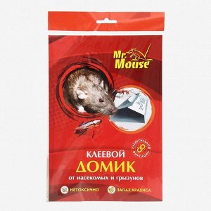 Домик клеевой Mr. MOUSE от грызунов