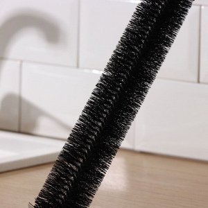 Ёрш чистящий Доляна, гибкий, 71x5,5 см, цвет чёрный