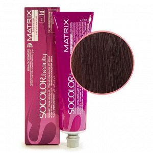 Matrix Крем-краска для волос / Socolor beauty 6MG, темный блондин мокка золотистый, 90 мл