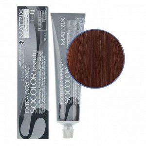 Matrix Крем-краска для седых волос / Socolor beauty 508BC, светлый блондин коричнево-медный, 90 мл