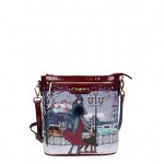 JOANNA LOVES SNOW PRINT CROSSBODY