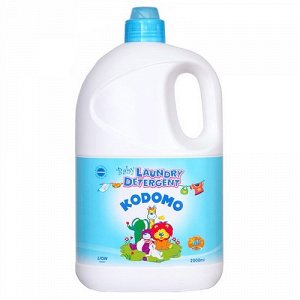 LION "Кодомо" Жидкое средство для стирки 2000мл для детских вещей (натур.уход)  Таиланд