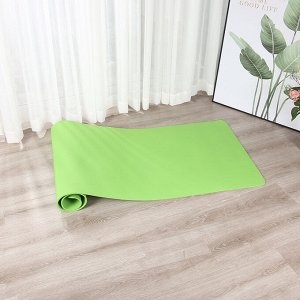 Коврик для йоги 61*173*0.4cm (зеленый)
