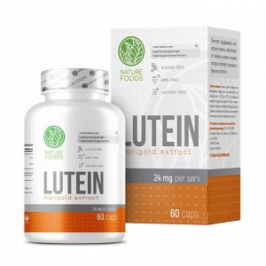 Лютеин Nature Foods Lutein 20 мг Plus Zeaxanthin - 60 капсул