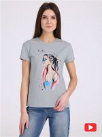 Футболка женская с принтом