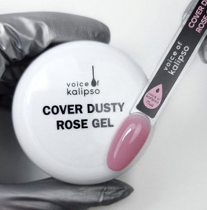 COVER DUSTY ROSE GEL ГЕЛЬ ДЛЯ НАРАЩИВАНИЯ БЛЕДНО-РОЗОВЫЙ 15 МЛ