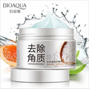Bioaqua Гель-скатка для лица отшелушивающий с экстрактом риса 140 г/Арт-BQY7519