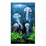 Полотенце вафельное Медузы (75х150 см)