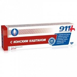 Гель-бальзам для ног с конским каштаном туба 100мл