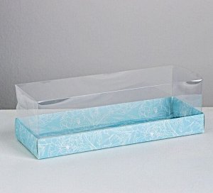Товарный знак отсутствует Коробка для десерта «Flowers», 26, 2 х 8 х 9,7 см