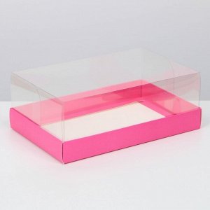 Товарный знак отсутствует Коробка для десерта «Flowers», 26, 2 х 8 х 9,7 см
