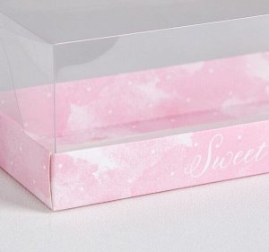 Товарный знак отсутствует Коробка для десерта «Sweet moments», 26, 2 х 8 х 9,7 см