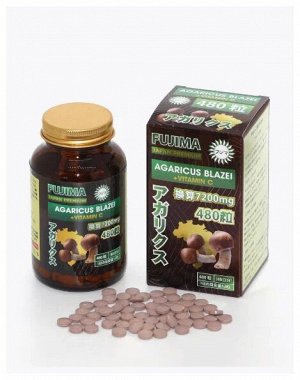 Fujima АГАРИК + VITAMIN С, 480 шт