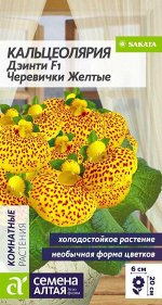 Цветы Кальцеолярия Дэинти F1 Черевички желтые/Сем Алт/цп 3 шт.