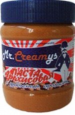 Паста Арахисовая &quot; Mr Creamys&quot; с добавлением шоколадной пасты 340 гр, шт