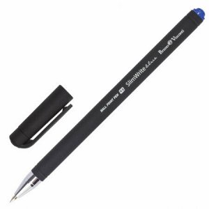 Ручка шар 0,5 синяя Bruno Visconti SlimWrite Black 20-0009