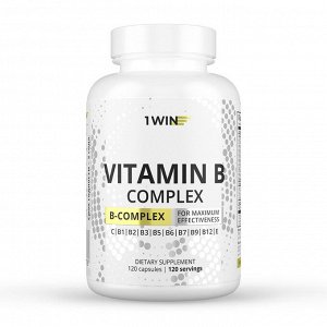 1WIN / Витамины группы В, B-complex, 120 капсул