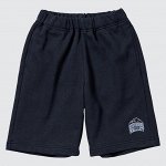 UNIQLO - спортивные хлопковые шорты - черные