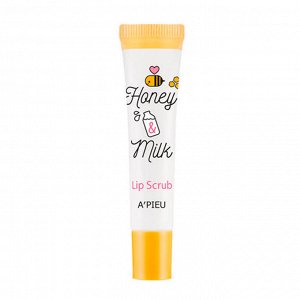 A'PIEU Скраб для губ с медом и молоком Honey & Milk Lip Scrub