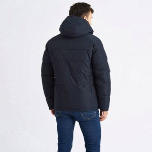 Куртка-пуховик мужская зимняя тёмно-синяя