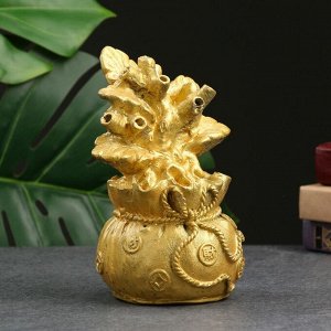 Фигура "Денежное дерево" золото, 17х11х11см