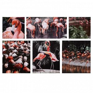 СИМА-ЛЕНД Картина модульная на подрамнике &quot;Фламинго&quot; 80*140 см