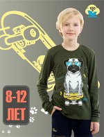 Футболка для мальчиков с длинными рукавами арт. ММ 2185-М-6