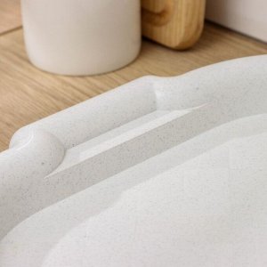Поднос Петропласт «Универсальный», пластик, 49.5x34.5 см, МИКС