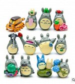 Фигурки тоторо (12шт)