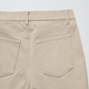 UNIQLO - брюки-леггинсы ультра стрейч (длина 75 см) - 01 OFF WHITE
