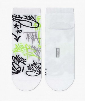 Носки мужские укороченные из хлопка «Graffiti»