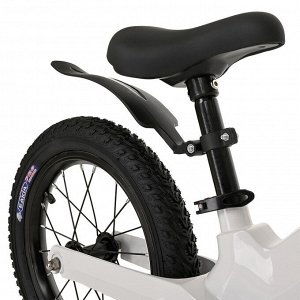 PITUSO Беговел Ritmo, Magnesium, колеса AIR 14", заднее крыло