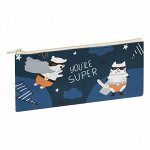 Пенал мягкий 200*100 MESHU &quot;&quot;Super Hero&quot;&quot;, искусственная кожа