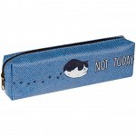 Пенал мягкий 200*55*40 MESHU &quot;&quot;Not today&quot;&quot;, искусственная кожа