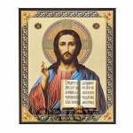 Икона Спасителя &quot;Господь Вседержитель&quot;, 15х18 см, бумага