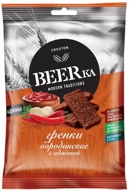 Гренки «Beerka» со вкусом аджики 60гр