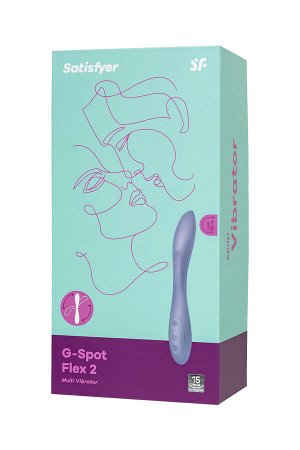 Многофункциональный вибратор для пар Satisfyer G-Spot Flex 2, фиолетовый