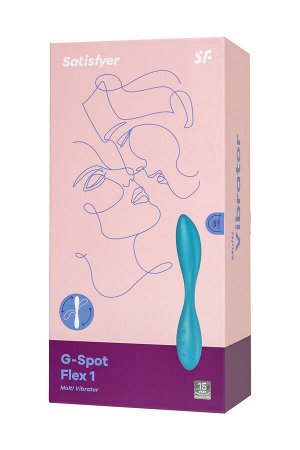 Многофункциональный вибратор для пар Satisfyer G-Spot Flex 1, синий