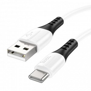 USB кабель Hoco Silicone Charging Data Cable Type-C 3A