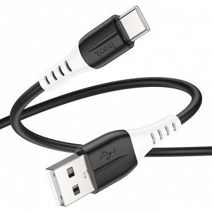 USB кабель Hoco Silicone Charging Data Cable Type-C 3A